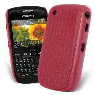 Celicious Pink 3D Gel Back Cover Case for BlackBerry Curve 3G 9300 / Curve 8520  BlackBerry Curve 9300 Case Cover: Cell Phones & Accessories