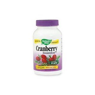 Nature's Way Cranberry Standardized Extract   120 Vegetarian Capsules, 2 Pack: Health & Personal Care