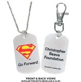 Hot Buckles Christopher Reeve Superman Dog Tag: Clothing