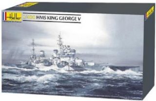 Heller HMS King George V Boat Model Building Kit: Toys & Games