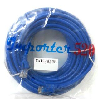 Importer520 BLUE 100FT CAT5 RJ45 PATCH ETHERNET NETWORK CABLE 100' For PC, Mac, Laptop, PS2, PS3, XBox, and XBox 360 to hook up on high speed internet from DSL or Cable internet.: Computers & Accessories
