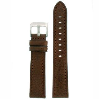 Watch Band Dark Brown Genuine Leather 22 millimeter Tech Swiss at  Women's Watch store.