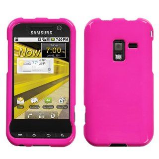 Hard Protector Skin Cover Cell Phone Case for Samsung Conquer 4G D600 Sprint   Hot Pink: Cell Phones & Accessories