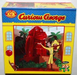 Curious George Official Movie Merchandise, 25 Piece Puzzle   Lost Shrine of Z: Jigsaw Puzzles : Baby