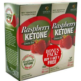 Genceutic Naturals Raspberry Ketones + Green Tea: Health & Personal Care