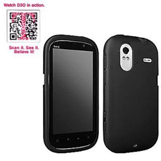 T Mobile OEM Sleeve Gel Cover Skin Case for T Mobile HTC Amaze 4G  Black Cell Phones & Accessories