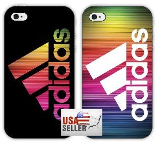 Adidas Stripes iPhone 5 Hard Case Combo Two Pack: Cell Phones & Accessories