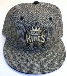 NBA Sacramento Kings Flat Bill Fitted Adidas Hat   Size 7 5/8   TX82M : Sports Fan Baseball Caps : Sports & Outdoors