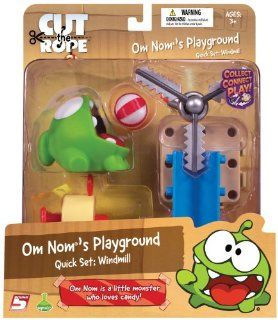 Cut The Rope Quick Buildable Playset, Windmill: Toys & Games