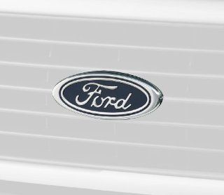 DefenderWorx 98201 Blue Ford Small Oval Billet Tailgate Emblem for Ford 97 and Above: Automotive