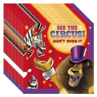 Madagascar 3 Party Luncheon Napkins   24 Guests: Toys & Games