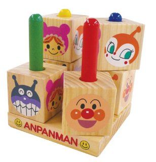 ANPANMAN Kuru Kuru Mawashite! [Picture Matching Cube]: Toys & Games