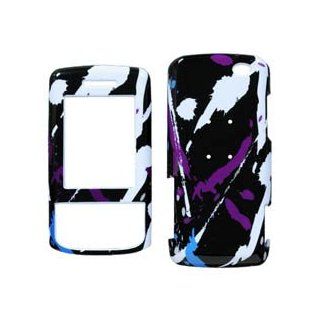 Fits Samsung Sway SCH U650 Verizon Cell Phone Snap on Protector Faceplate Cover Housing Case   Splatter Blue: Everything Else