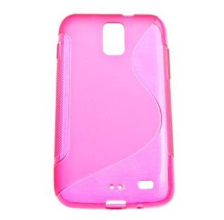 Hot Pink Soft TPU Gel Skin Case Cover for Samsung Galaxy S2 Skyrocket I727: Cell Phones & Accessories