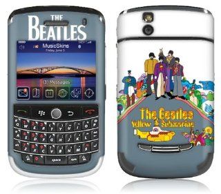 MusicSkins, MS BEAT60033, The Beatles?   Yellow Submarine, BlackBerry Tour (9630), Skin: Cell Phones & Accessories