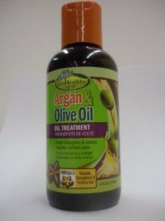 Grohealthy Argan & Olive Oil Oil Treatment : Hair Styling Serums : Beauty