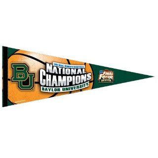 NCAA Baylor Lady Bears 2012 NCAA Women's Basketball National Champions 12" x 30" Premium Felt Pennant () : Business Card Holders : Office Products