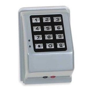 Alarm Lock Weatherproof Digital Access Stand Alone Keypad Sliver Finish : Access Control Keypads : Camera & Photo