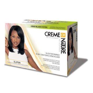 Creme of Nature Sodium Hydroxide Creme Relaxer System: Super : Hair Relaxer Conditioners : Beauty