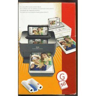 Kodak G 50 EasyShare Printer Dock Color Cartridge & Photo Paper Refill Kit: Camera & Photo