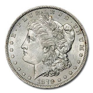 1879 O Morgan Silver Dollar   Almost Uncirculated 58: Everything Else