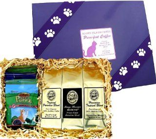 All Natural Gourmet Cat Treats in Pet Gift Presentation for Cat Lovers Who Also Love Great Coffee, Christmas Gifts for Cats and Cat Lovers: Pet Supplies