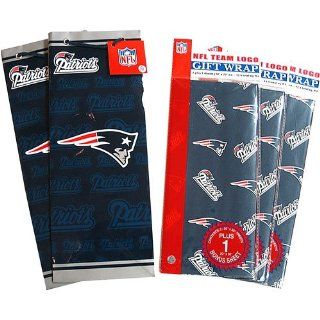 Pro Specialties New England Patriots Slim Size Gift Bag & Wrapping Paper : Sports Fan Bags : Sports & Outdoors