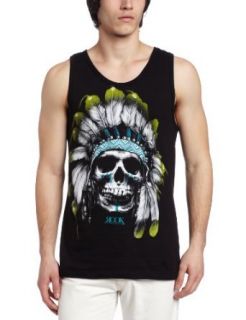 ROOK Men's Chief Skull V2 Tank, Black, X Large at  Mens Clothing store: Fashion T Shirts