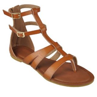 Womens Hailey Jeans Co. Gladiator Sandals Chestnut   8