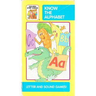 Know the Alphabet: Letter and Sound Games! (Video Tape: A Golden Book Step Ahead Video) (VHS: 30 Minutes): Timmy Tiger, Western Publishing: 9780307138583: Books