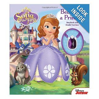 Disney Sofia the First Becoming a Princess: Storybook and Amulet Necklace (Storybook with Jewelry): Elizabeth Bennett: 9780794428730:  Kids' Books