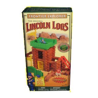 Frontier Explorer Building Set   The Original Lincoln Logs: Toys & Games