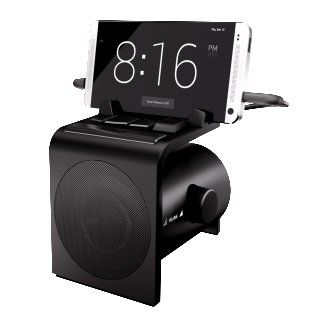 Hale Devices Inc Dreamer Alarm Clock   Retail Packaging   Black: Cell Phones & Accessories