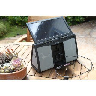 Eton Rukus XL The Portable, Solar Powered, Music Wireless Sound System with Smartphone Charging (Black) : MP3 Players & Accessories