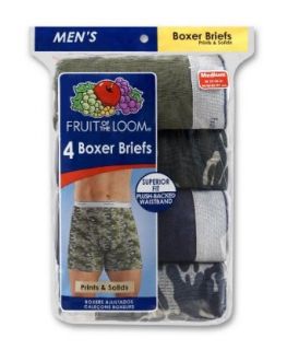 Fruit Of The Loom Mens 4 Pack Boxer Brief at  Mens Clothing store: