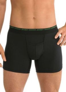 Jockey Men's Underwear Big & Tall Sport H Fly Boxer Brief  2 Pack, black, 3XL at  Mens Clothing store: