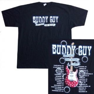 Buddy Guy "Can't Quit The Blues 2009 Tour" Black T Shirt New Adult: Clothing