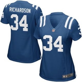 Nike Trent Richardson Indianapolis Colts Ladies Game Jersey   Royal Blue