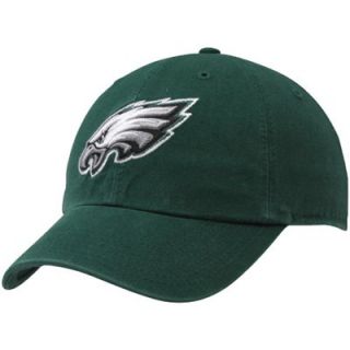 47 Brand Philadelphia Eagles Ladies Cleanup Adjustable Hat   Midnight Green