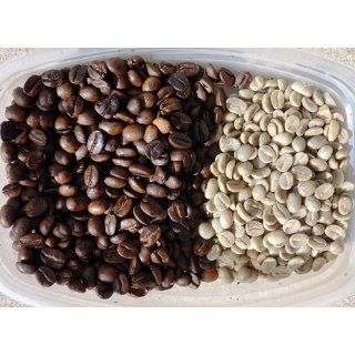 Farm direct: 100% Kona Coffee, Green (Unroasted!) Beans, 1 Lb : Hawaiian Raw Coffee : Grocery & Gourmet Food