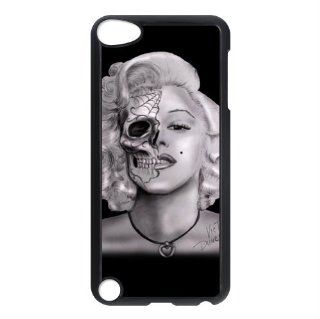 Customized Marilyn Monroe skull Face Covers Cases Accessories for Apple iPod touch iTouch 5th : MP3 Players & Accessories