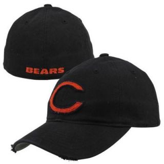47 Brand Chicago Bears Rue Slouch Flex Hat   Black