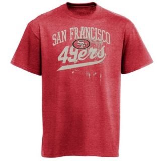 San Francisco 49ers Youth Shapeshift Tri Blend T Shirt   Scarlet