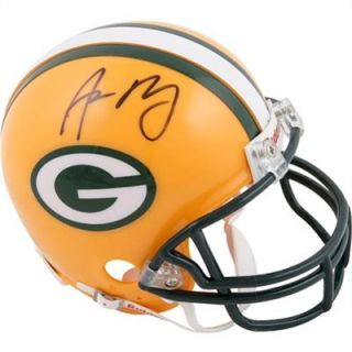 Green Bay Packers Aaron Rodgers Autographed Mini Helmet