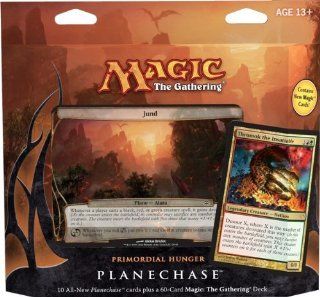 Each Game Pack Contains A Sixty Card Magic Deck, A Ten Card Planar Deck, A Planar Die, And A Planechase Strategy Insert With Multiplayer Rules.   Magic the Gathering  MTG Planechase (2012 Edition) Primordial Hunger   Game Pack 