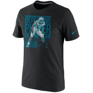 Nike Luke Kuechly Carolina Panthers 2013 NFL Defensive Player of the Year T Shirt   Black