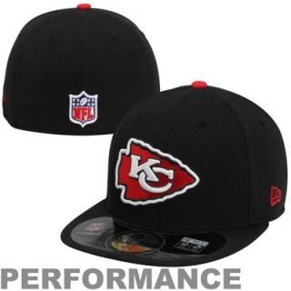 New Era Kansas City Chiefs 2013 On Field 59FIFTY Fitted Performance Hat   Black