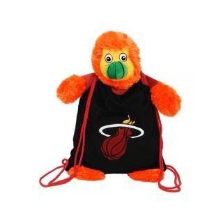 Miami Heat NBA Plush Mascot Backpack Pal: Everything Else