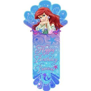 Little Mermaid Sparkle Party Birthday Banner   1 count: Toys & Games