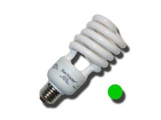 Green CFL Compact Fluorescent Light Bulb with 26 watt green output which doesn't disturb plants when in their night cycle by SunBlaster by SunBlaster Grow Lights : Greenhouse Grow Lights : Patio, Lawn & Garden